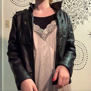 Leather Motorcycle Jacket